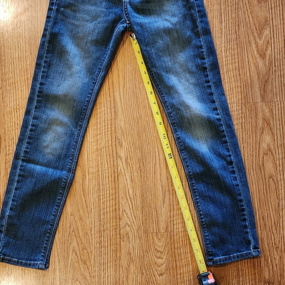 Levi's Denizen Skinny Fit Dark Wash Jeans Size 10 - Picture 15 of 15